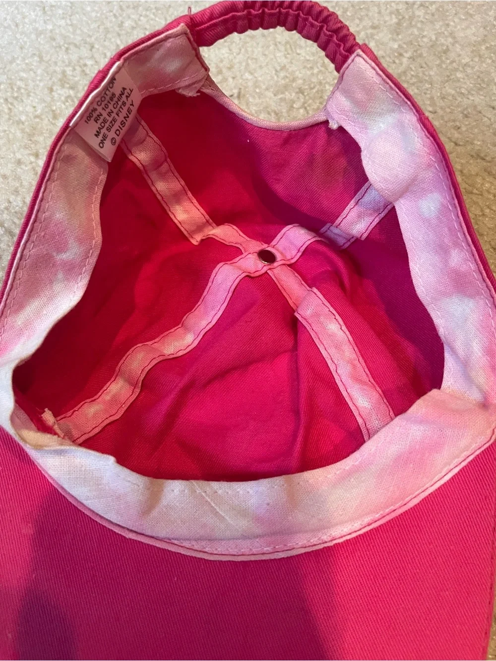 Vintage kids Minnie Mouse baseball hat